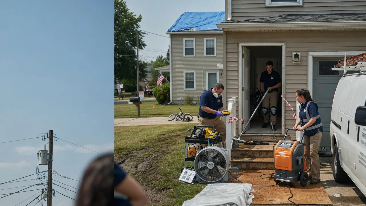 Water Damage Repair in Coleman, MI near me